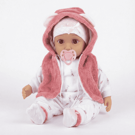 Duża Lalka Bobas Interaktywna 45 cm