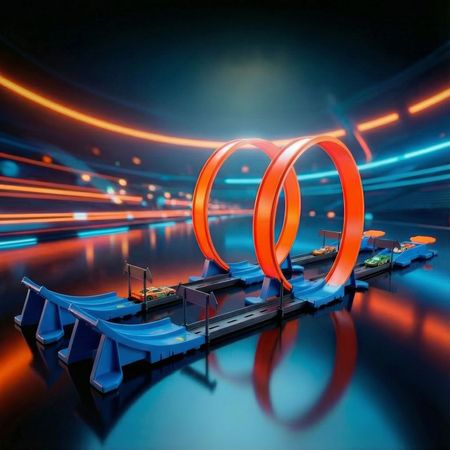 Podwójny Tor Wyścigowy z Pętlami